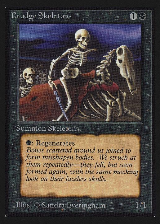 Drudge Skeletons in the group Magic the Gathering / Types / Colors / Black at Proxyprinters.com (78534)