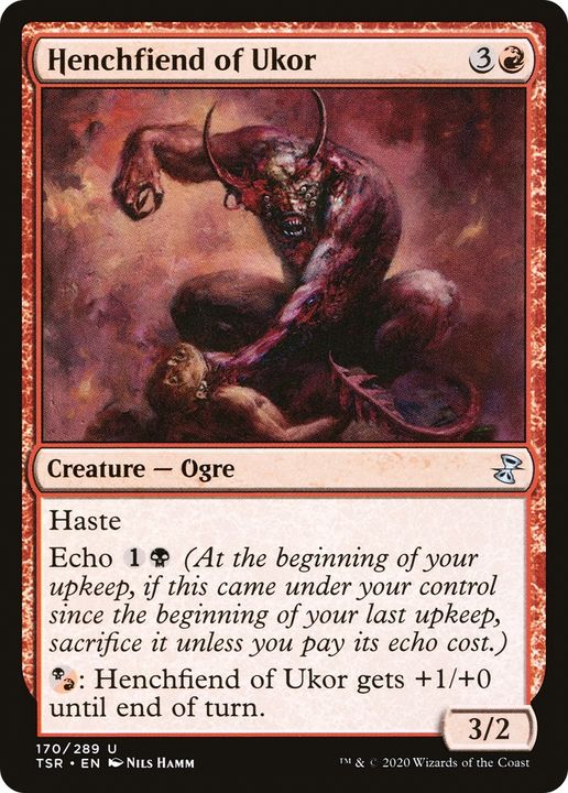 Henchfiend of Ukor in the group Magic the Gathering / Types / Colors / Red at Proxyprinters.com (78547)