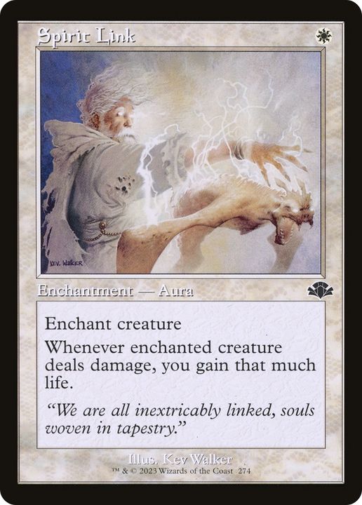 Spirit Link in the group Magic the Gathering / Types / Colors / White at Proxyprinters.com (78548)