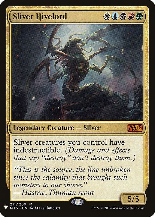 Sliver Hivelord in the group Magic the Gathering / Sets / The List at Proxyprinters.com (78603)