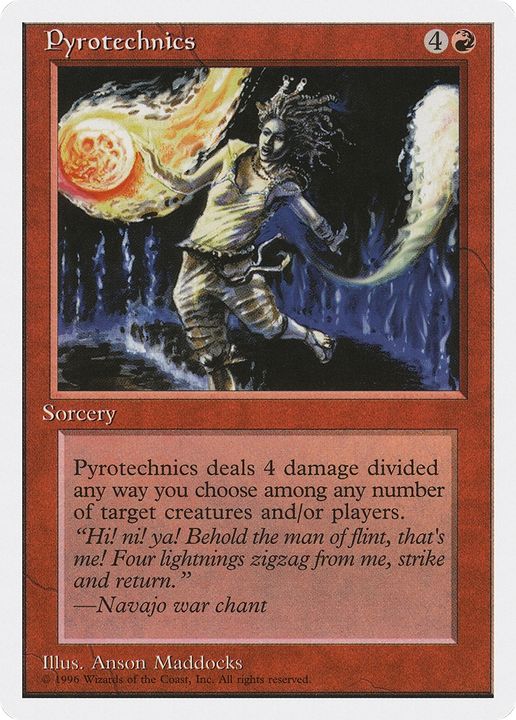 Pyrotechnics in the group Magic the Gathering / Types / Colors / Red at Proxyprinters.com (78618)