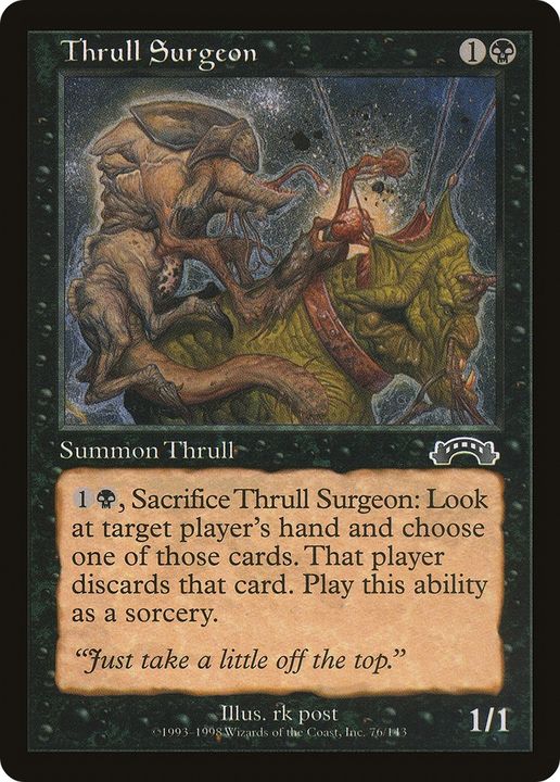 Thrull Surgeon in the group Magic the Gathering / Sets / Exodus at Proxyprinters.com (78629)