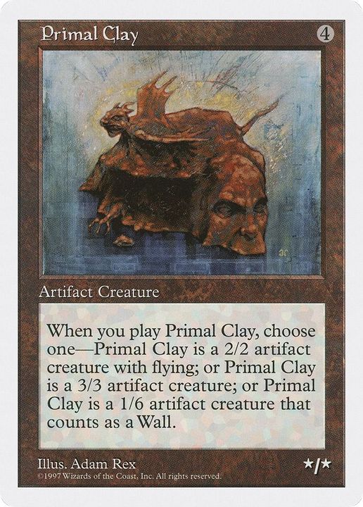 Primal Clay in the group Magic the Gathering / Sets / Fifth Edition at Proxyprinters.com (7865)