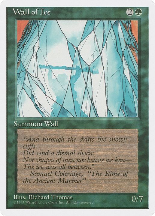 Wall of Ice in the group Magic the Gathering / Types / Colors / Green at Proxyprinters.com (78667)