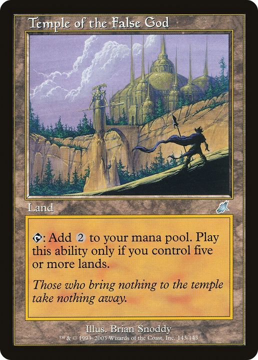 Temple of the False God in the group Magic the Gathering / Types / Colors / Colorless at Proxyprinters.com (78668)