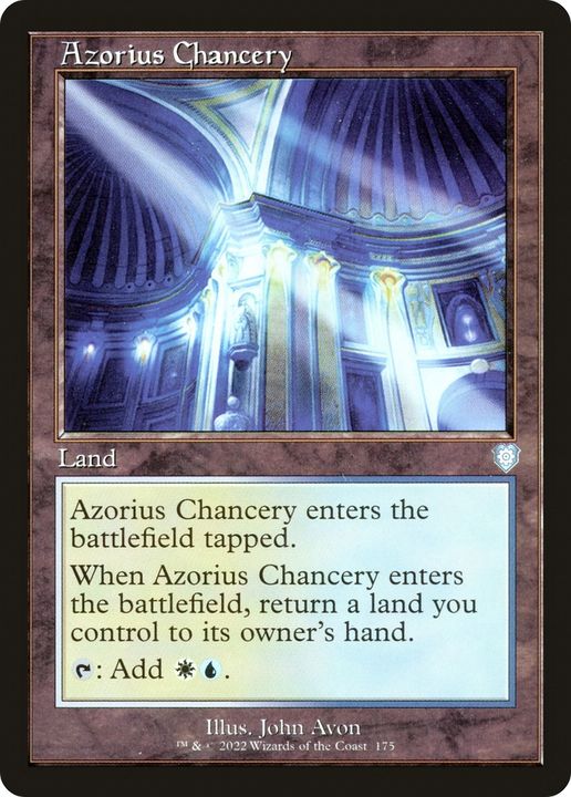 Azorius Chancery in the group Magic the Gathering / Types / Colors / Colorless at Proxyprinters.com (78677)