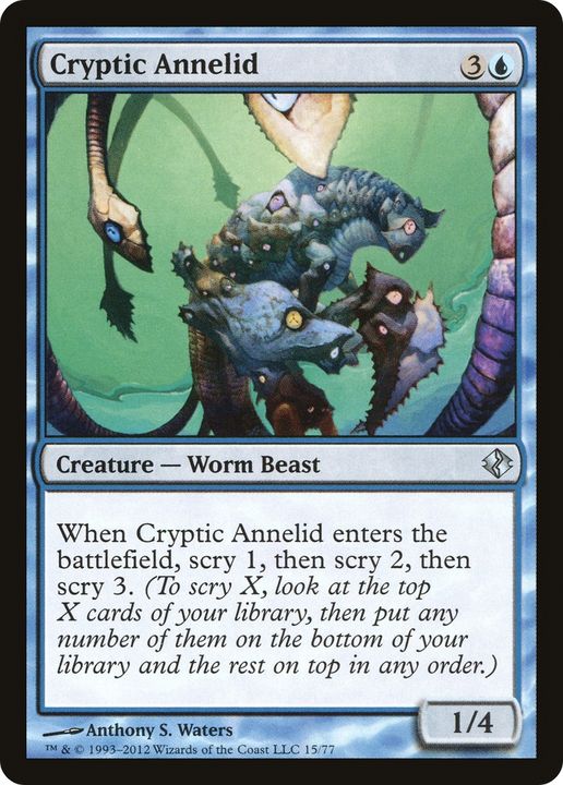 Cryptic Annelid in the group Magic the Gathering / Sets / Duel Decks: Venser vs. Koth at Proxyprinters.com (78691)