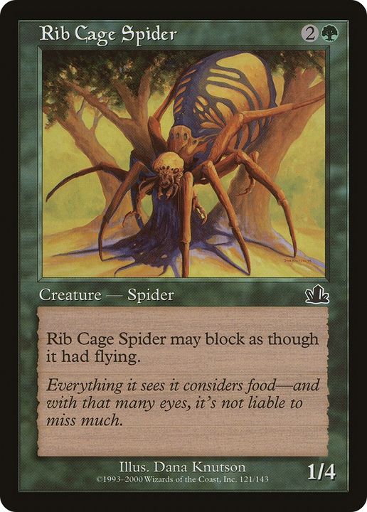 Rib Cage Spider in the group Magic the Gathering / Types / Colors / Green at Proxyprinters.com (78696)