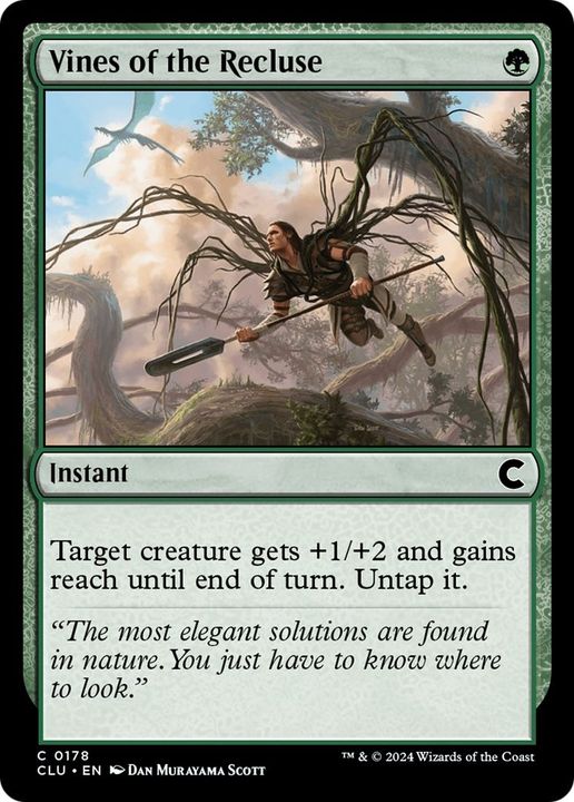 Vines of the Recluse in the group Magic the Gathering / Types / Colors / Green at Proxyprinters.com (787)