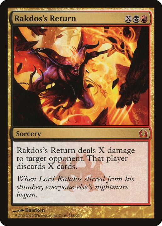 Rakdos's Return in the group Magic the Gathering / Sets / Revised Edition at Proxyprinters.com (78719)