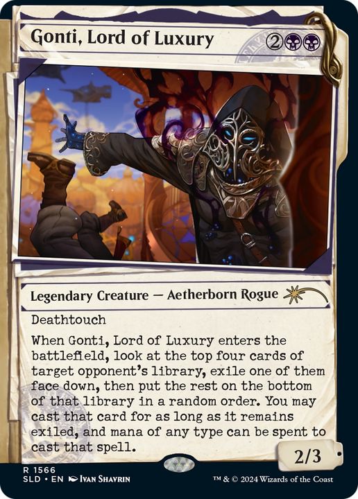 Gonti, Lord of Luxury in the group Magic the Gathering / Sets / Secret Lair / Secret Lair Drop at Proxyprinters.com (78749)