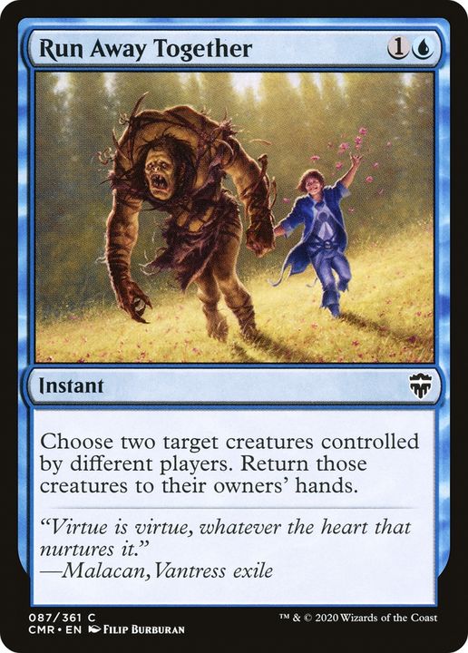 Run Away Together in the group Magic the Gathering / Types / Colors / Blue at Proxyprinters.com (78763)