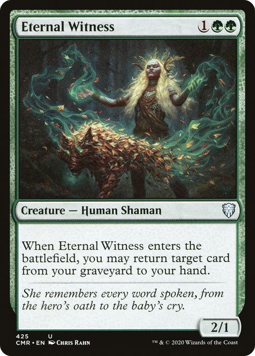 Eternal Witness in the group Magic the Gathering / Types / Colors / Green at Proxyprinters.com (78779)