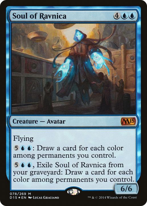 Soul of Ravnica in the group Magic the Gathering / Types / Colors / Blue at Proxyprinters.com (78823)