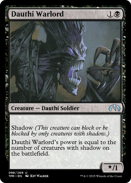 Dauthi Warlord in the group Magic the Gathering / Sets / Tempest Remastered at Proxyprinters.com (78829)