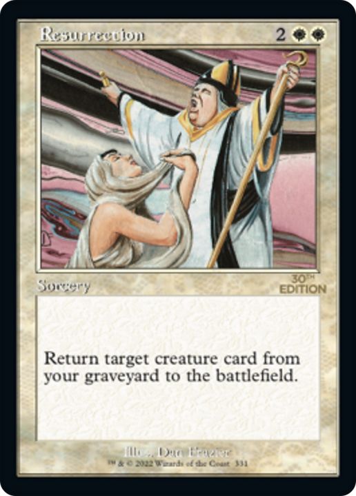 Resurrection in the group Magic the Gathering / Types / Colors / White at Proxyprinters.com (78834)