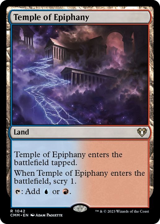 Temple of Epiphany in the group Magic the Gathering / Types / Colors / Colorless at Proxyprinters.com (78845)