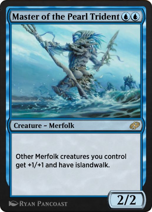 Master of the Pearl Trident in the group Magic the Gathering / Types / Colors / Blue at Proxyprinters.com (78854)