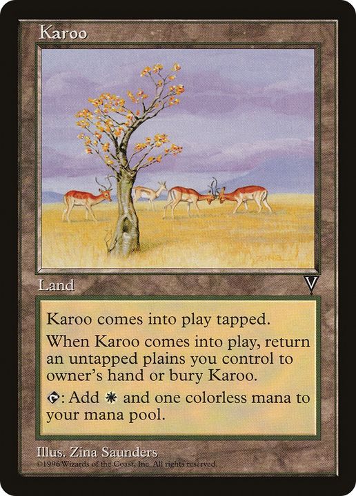 Karoo in the group Magic the Gathering / Sets / Visions at Proxyprinters.com (78878)