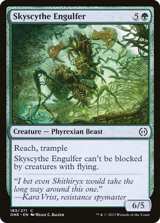 Skyscythe Engulfer in the group Magic the Gathering / Types / Colors / Green at Proxyprinters.com (78883)