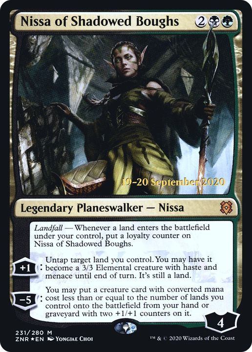 Nissa of Shadowed Boughs in the group Singles at Proxyprinters.com (78892)