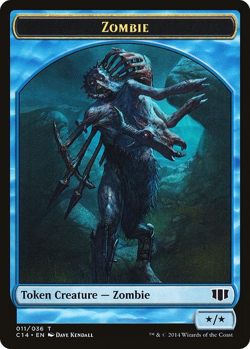 Zombie in the group Magic the Gathering / Sets / Commander 2014 Tokens at Proxyprinters.com (78895)