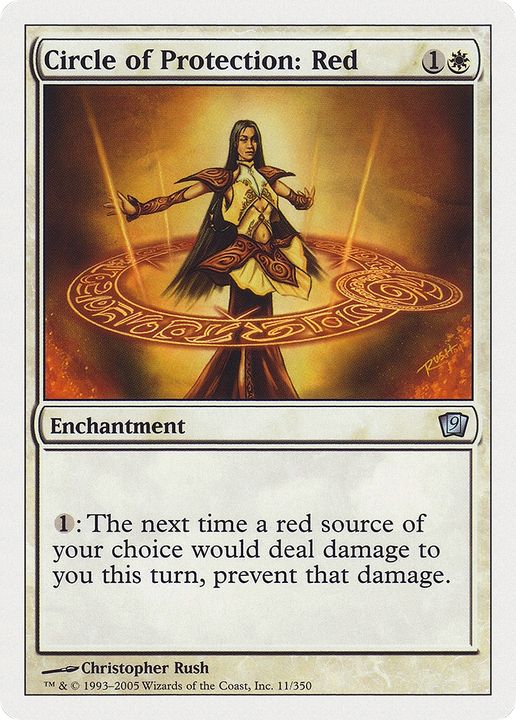 Circle of Protection: Red in the group Magic the Gathering / Types / Enchantment / Enchantment at Proxyprinters.com (78896)