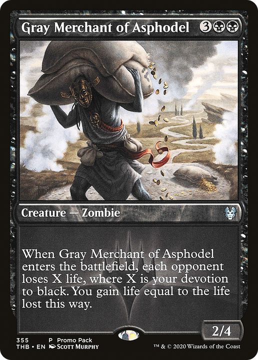 Gray Merchant of Asphodel in the group Magic the Gathering / Types / Colors / Black at Proxyprinters.com (78897)