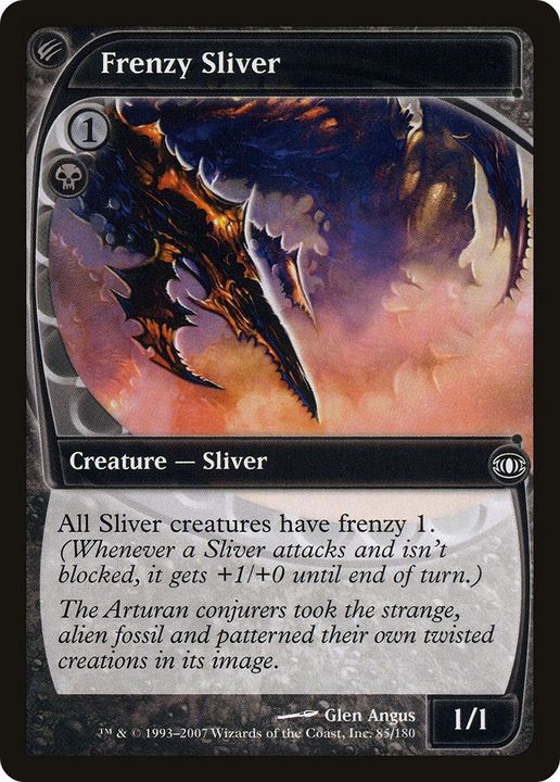 Frenzy Sliver in the group Magic the Gathering / Types / Colors / Black at Proxyprinters.com (78902)