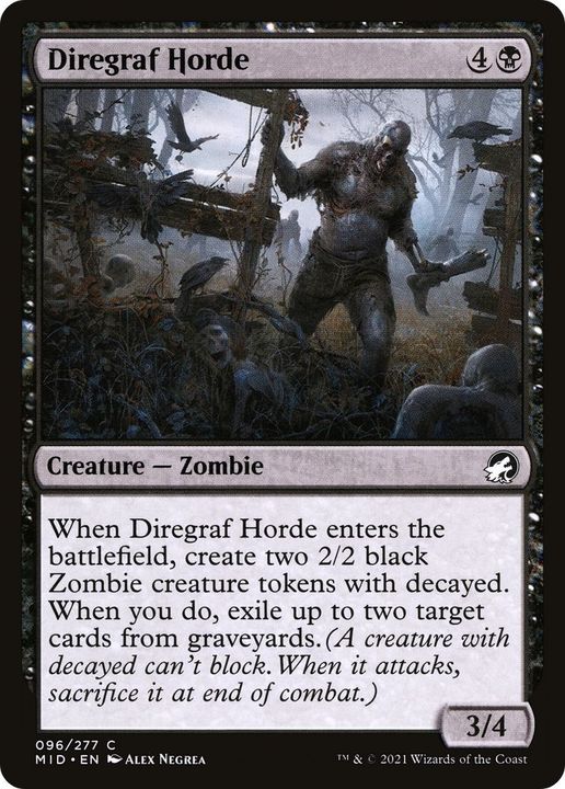 Diregraf Horde in the group Magic the Gathering / Types / Creatures / Zombie at Proxyprinters.com (7893)