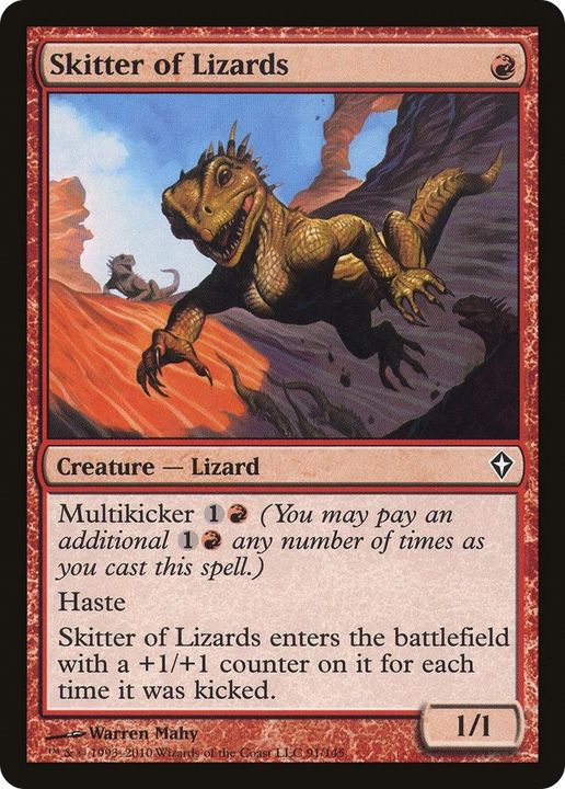 Skitter of Lizards in the group Magic the Gathering / Sets / Worldwake at Proxyprinters.com (7894)