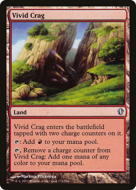 Vivid Crag in the group Magic the Gathering / Sets / Commander 2013 at Proxyprinters.com (78942)