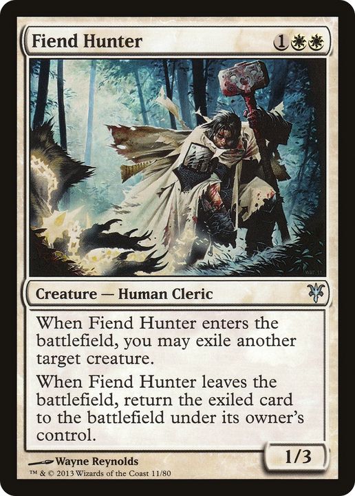 Fiend Hunter in the group Magic the Gathering / Types / Colors / White at Proxyprinters.com (78953)