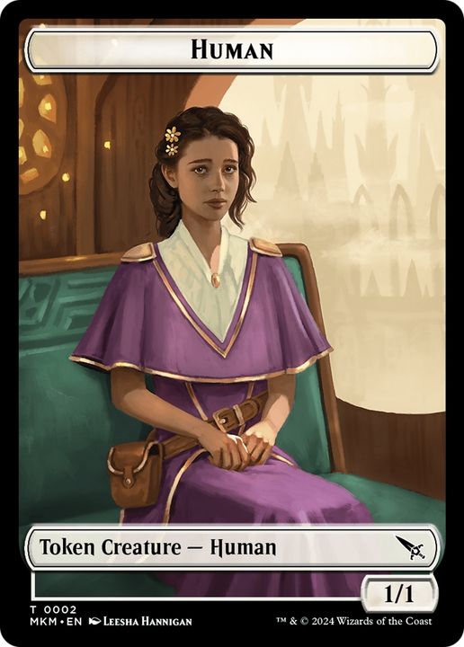 Human in the group Magic the Gathering / Types / Colors / White at Proxyprinters.com (78982)