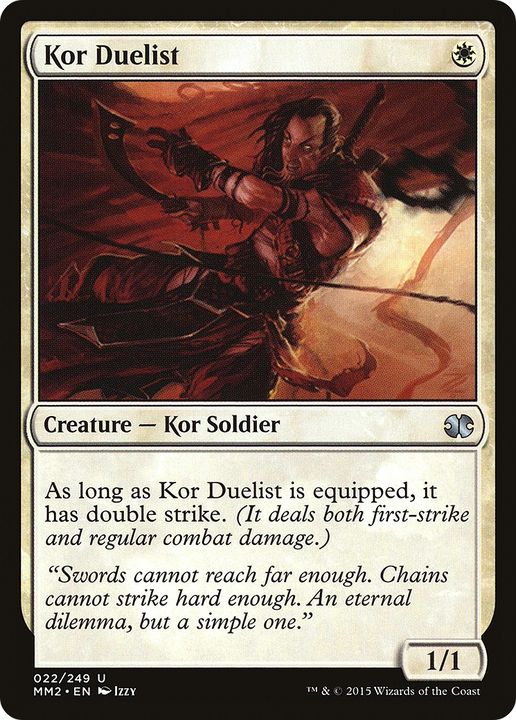 Kor Duelist in the group Advanced search at Proxyprinters.com (78984)