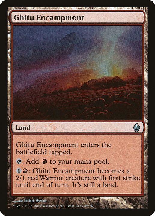 Ghitu Encampment in the group Magic the Gathering / Types / Colors / Colorless at Proxyprinters.com (78986)