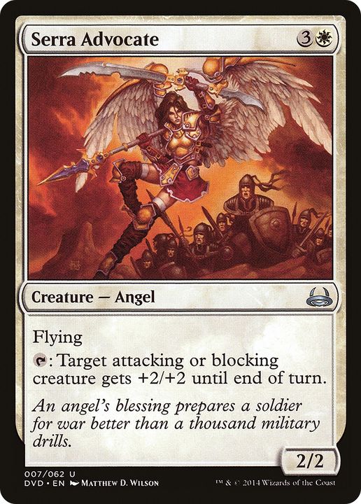 Serra Advocate in the group Magic the Gathering / Types / Colors / White at Proxyprinters.com (78992)