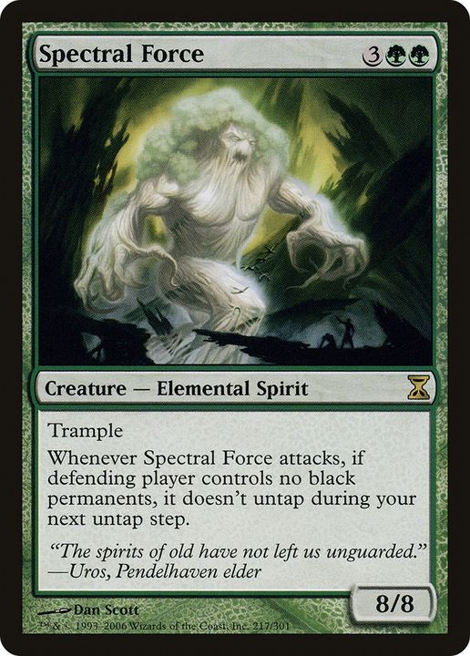 Spectral Force in the group Magic the Gathering / Types / Colors / Green at Proxyprinters.com (79014)