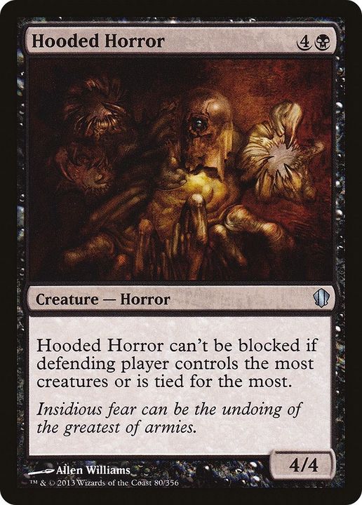 Hooded Horror in the group Magic the Gathering / Types / Colors / Black at Proxyprinters.com (7902)