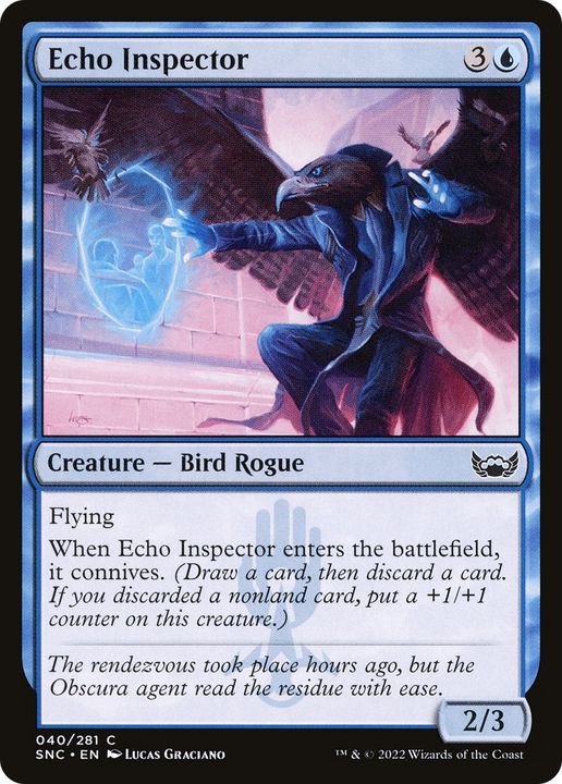 Echo Inspector in the group Magic the Gathering / Types / Colors / Blue at Proxyprinters.com (79023)