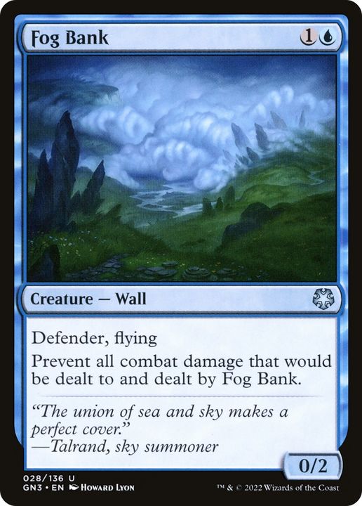 Fog Bank in the group Magic the Gathering / Types / Colors / Blue at Proxyprinters.com (79055)