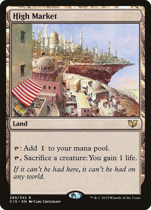 High Market in the group Magic the Gathering / Types / Colors / Colorless at Proxyprinters.com (79073)