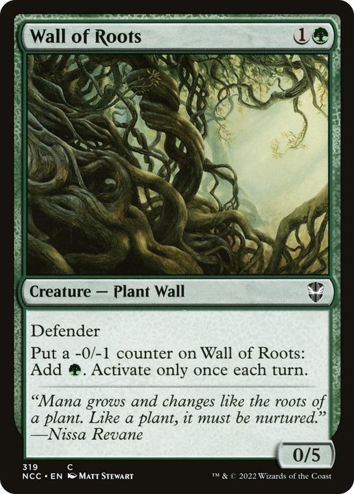 Wall of Roots in the group Magic the Gathering / Types / Colors / Green at Proxyprinters.com (79076)