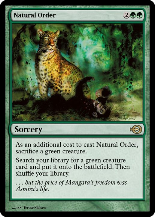 Natural Order in the group Magic the Gathering / Types / Colors / Green at Proxyprinters.com (79080)