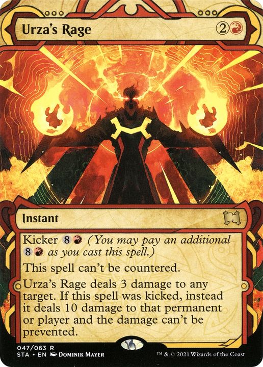 Urza's Rage in the group Magic the Gathering / Types / Colors / Red at Proxyprinters.com (79087)