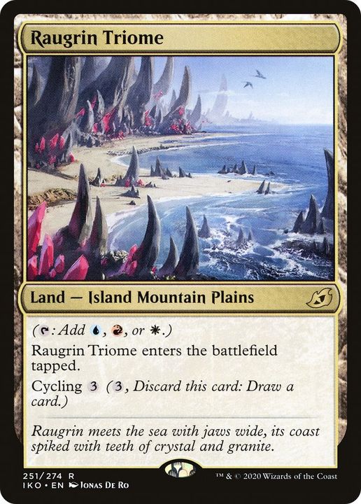 Raugrin Triome in the group Magic the Gathering / Types / Land / Mountain at Proxyprinters.com (791)