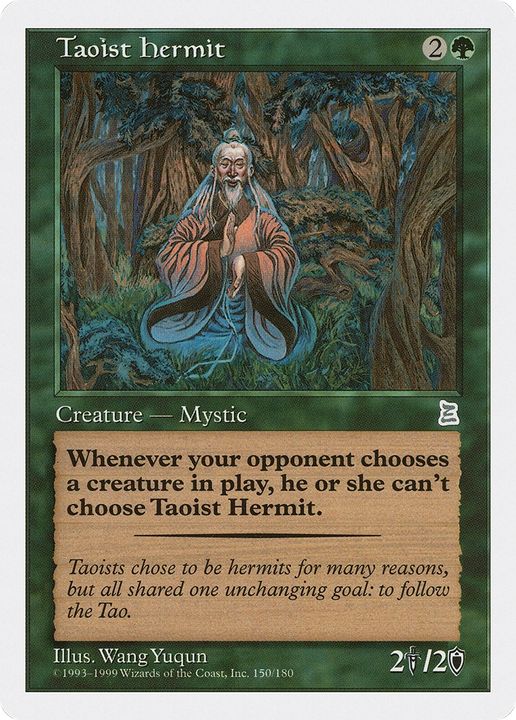 Taoist Hermit in the group Magic the Gathering / Sets / Portal Three Kingdoms at Proxyprinters.com (79102)