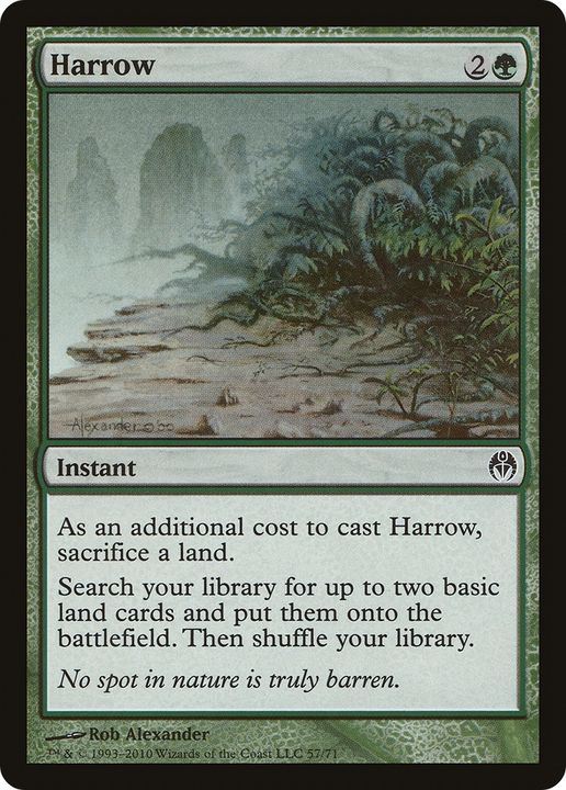 Harrow in the group Magic the Gathering / Types / Colors / Green at Proxyprinters.com (79112)