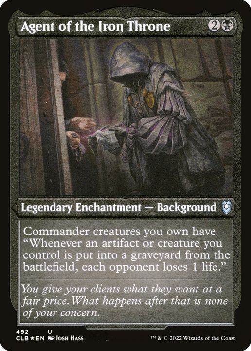 Agent of the Iron Throne in the group Magic the Gathering / Types / Enchantment / Legendary Enchantment at Proxyprinters.com (79130)