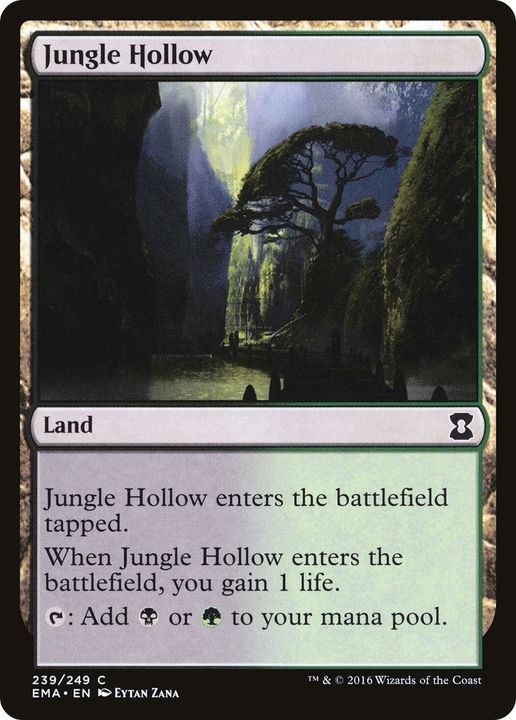 Jungle Hollow in the group Magic the Gathering / Types / Colors / Colorless at Proxyprinters.com (79141)